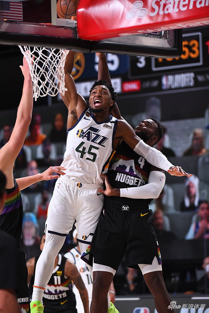 [NBA季后赛]掘金4-3淘汰爵士晋级 约基奇30+14