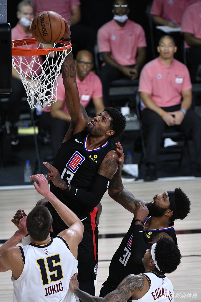 [NBA季后赛]掘金4-3淘汰快船 晋级西部决赛