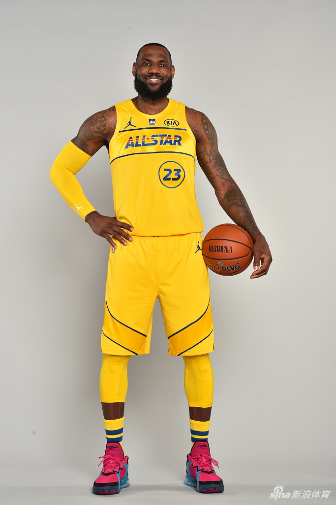 nba全明星正赛球员拍摄官方写真