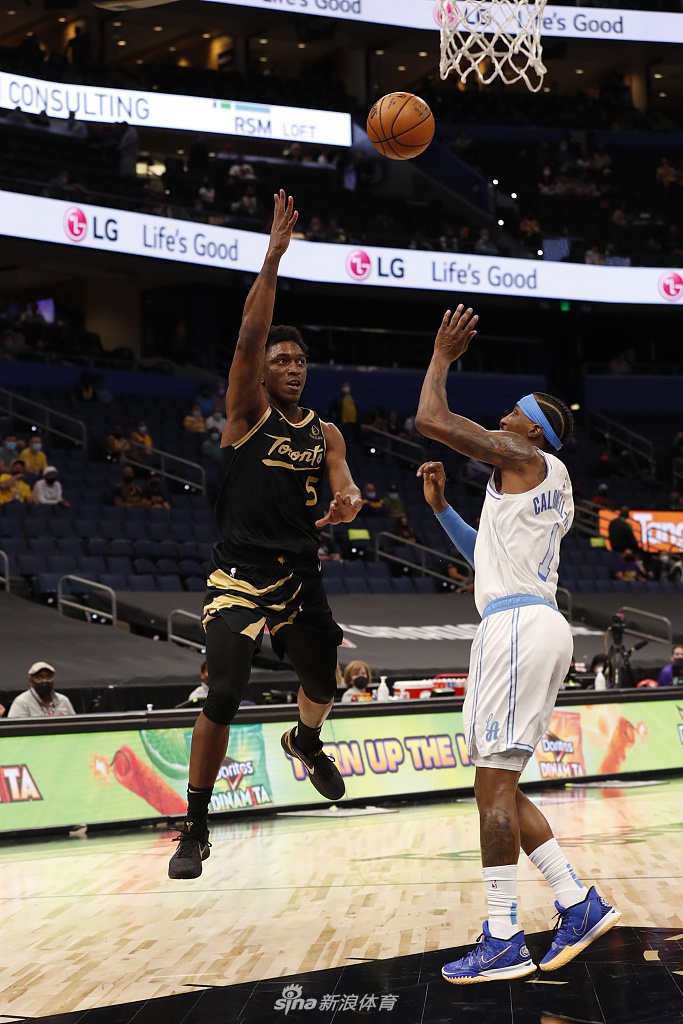 [NBA常规赛]湖人110-101猛龙