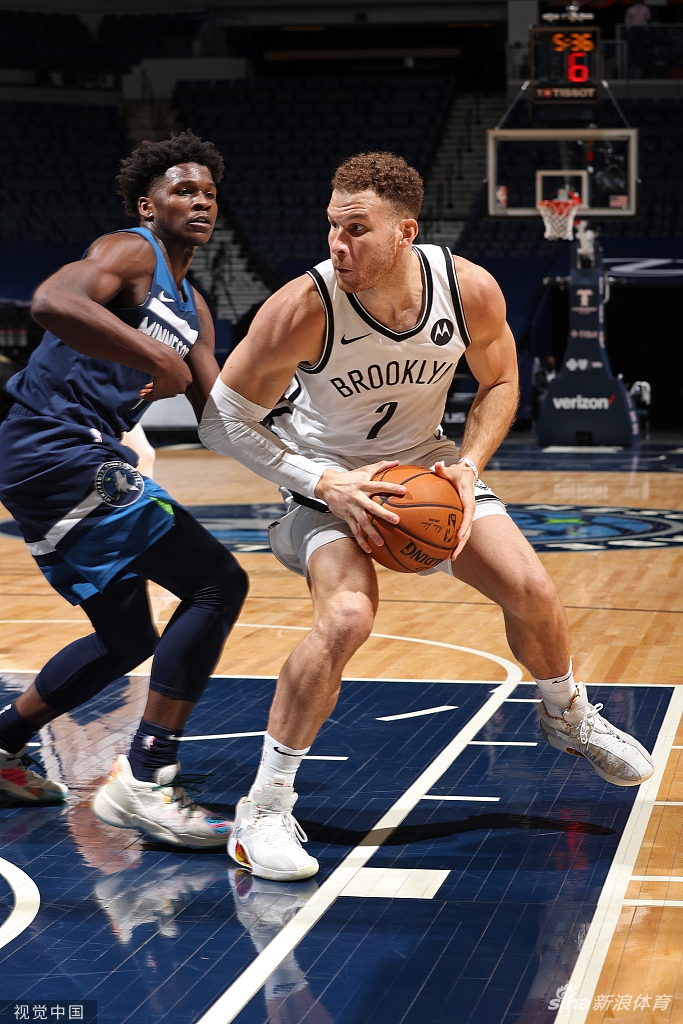 [NBA]篮网127-97大胜森林狼 杜兰特轻取31分