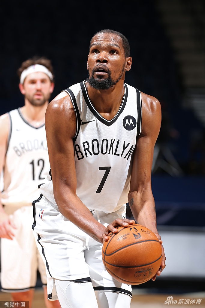 [NBA]篮网127-97大胜森林狼 杜兰特轻取31分