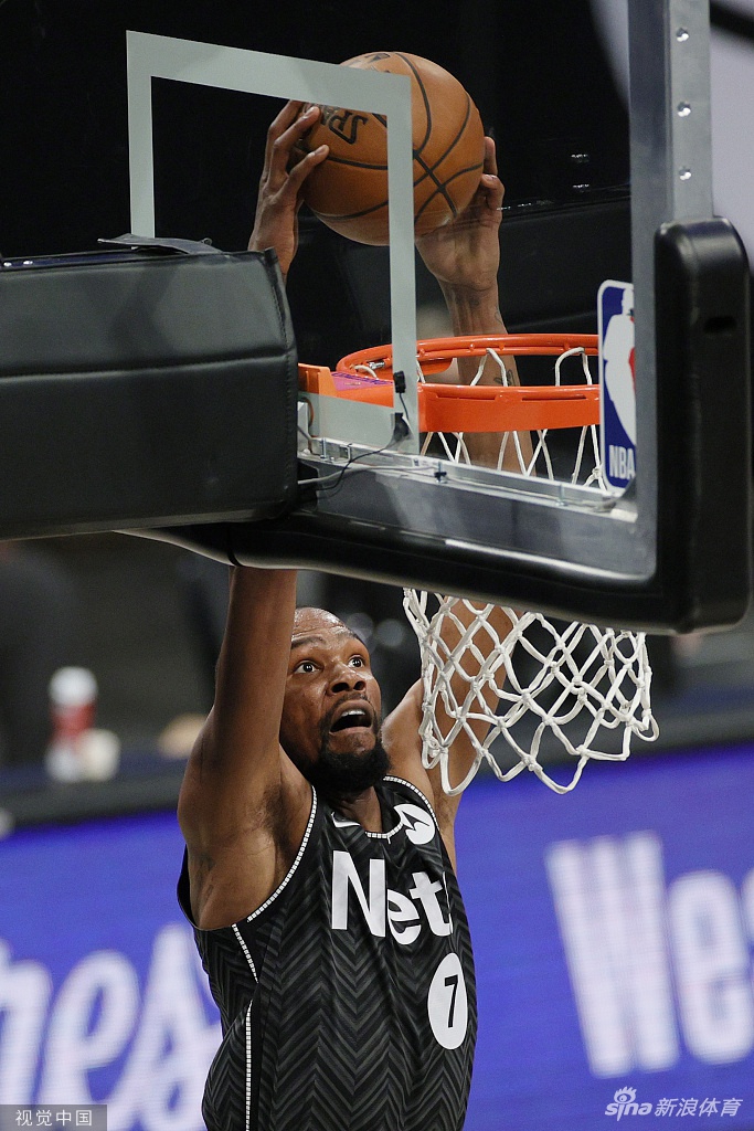 [NBA]太阳119-128篮网 杜兰特欧文合砍67分