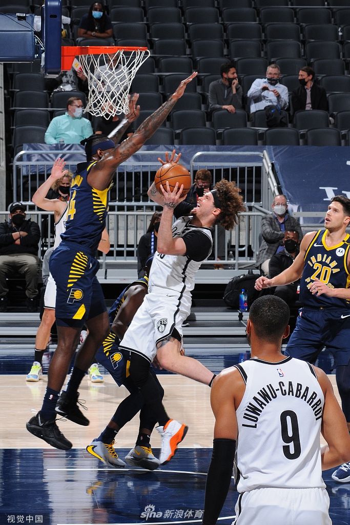 [NBA]篮网130-113步行者 杜兰特42分10助攻