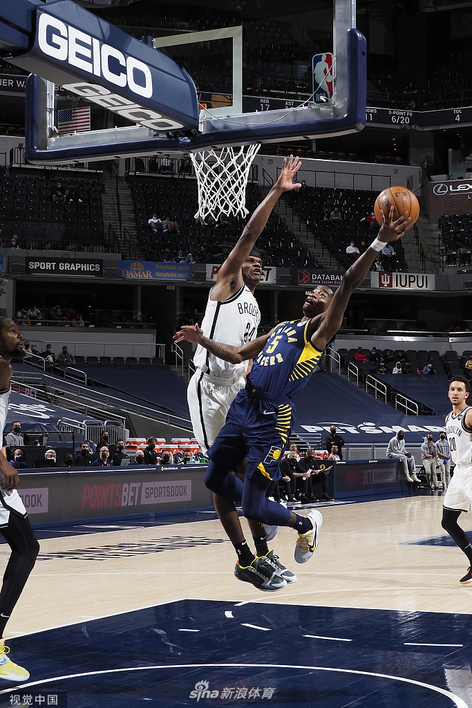 [NBA]篮网130-113步行者 杜兰特42分10助攻