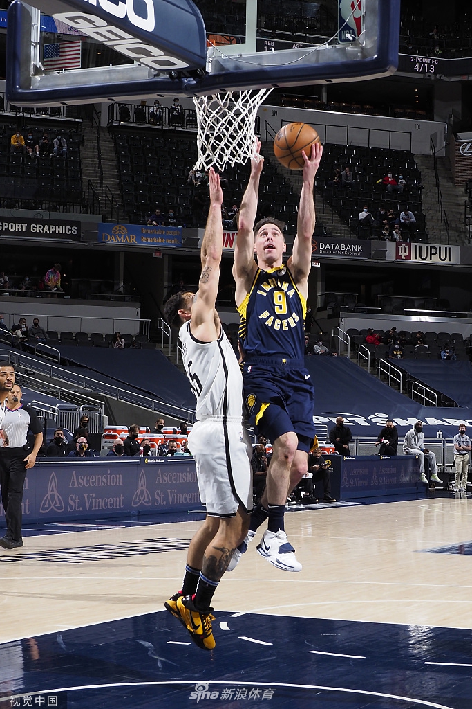 [NBA]篮网130-113步行者 杜兰特42分10助攻