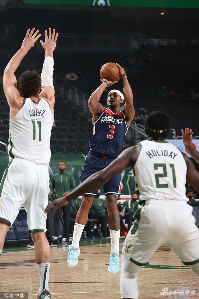 [NBA]奇才134-135雄鹿 字母哥23分力压威少三双