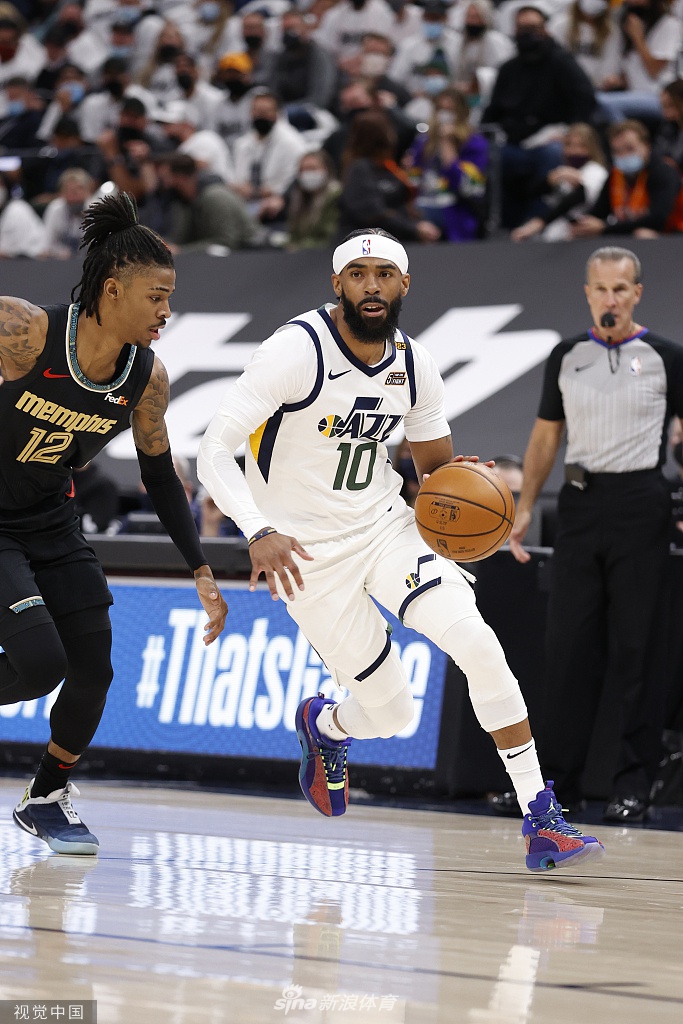 [NBA季后赛]灰熊112-109爵士 狄龙31分制造冷门