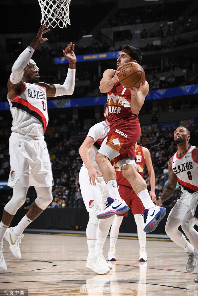 [NBA季后赛]开拓者109-128掘金 约基奇38分力压利拉德