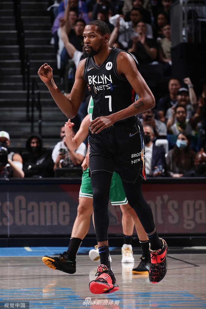 [NBA季后赛]凯尔特人108-130篮网 三巨头合砍61分