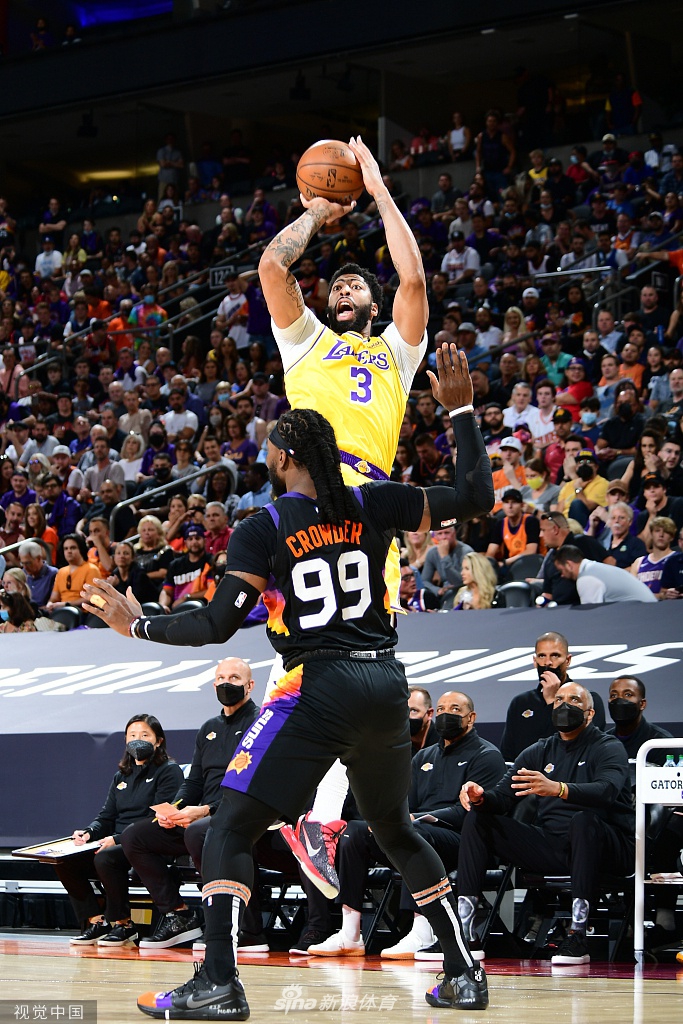 [NBA季后赛]湖人109-102太阳 总分扳成1-1