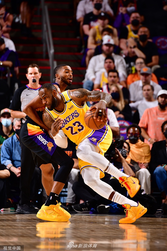 [NBA季后赛]湖人109-102太阳 总分扳成1-1