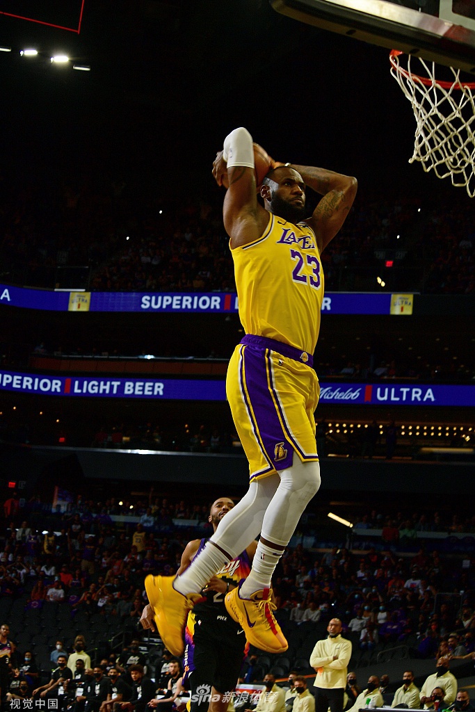 [NBA季后赛]湖人109-102太阳 总分扳成1-1