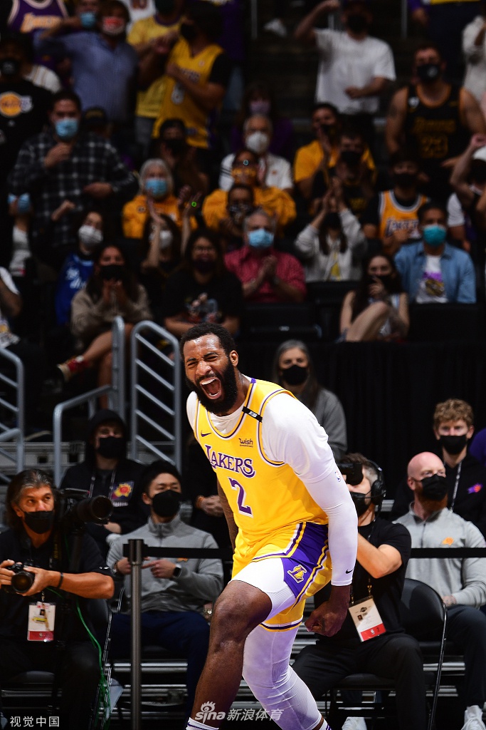 [NBA季后赛]太阳95-109湖人 浓眉豪取34分11篮板