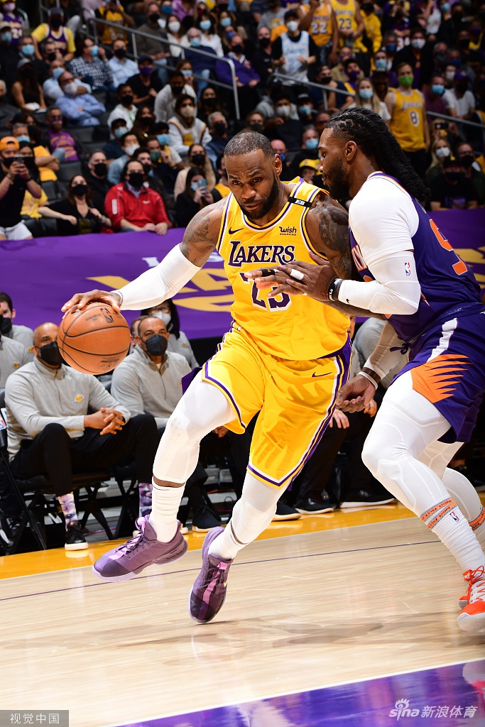 [NBA季后赛]太阳95-109湖人 浓眉豪取34分11篮板