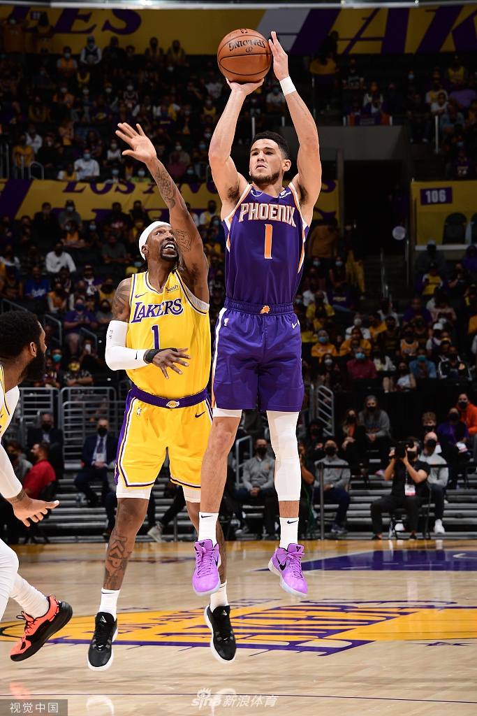 [NBA季后赛]太阳95-109湖人 浓眉豪取34分11篮板