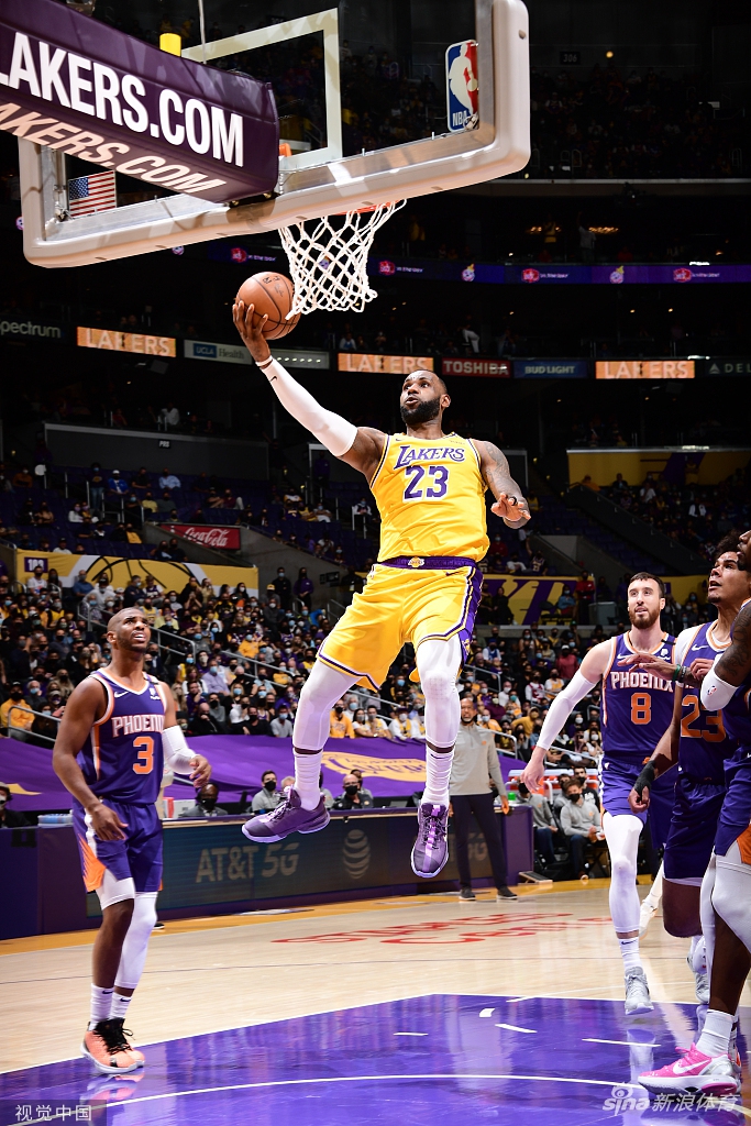 [NBA季后赛]太阳95-109湖人 浓眉豪取34分11篮板