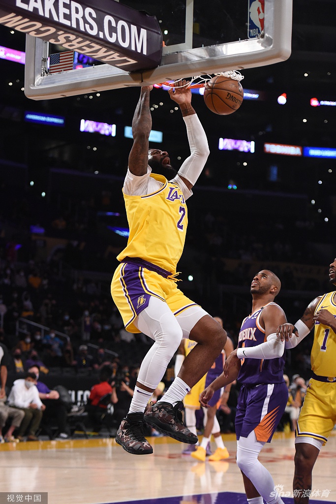 [NBA季后赛]太阳95-109湖人 浓眉豪取34分11篮板