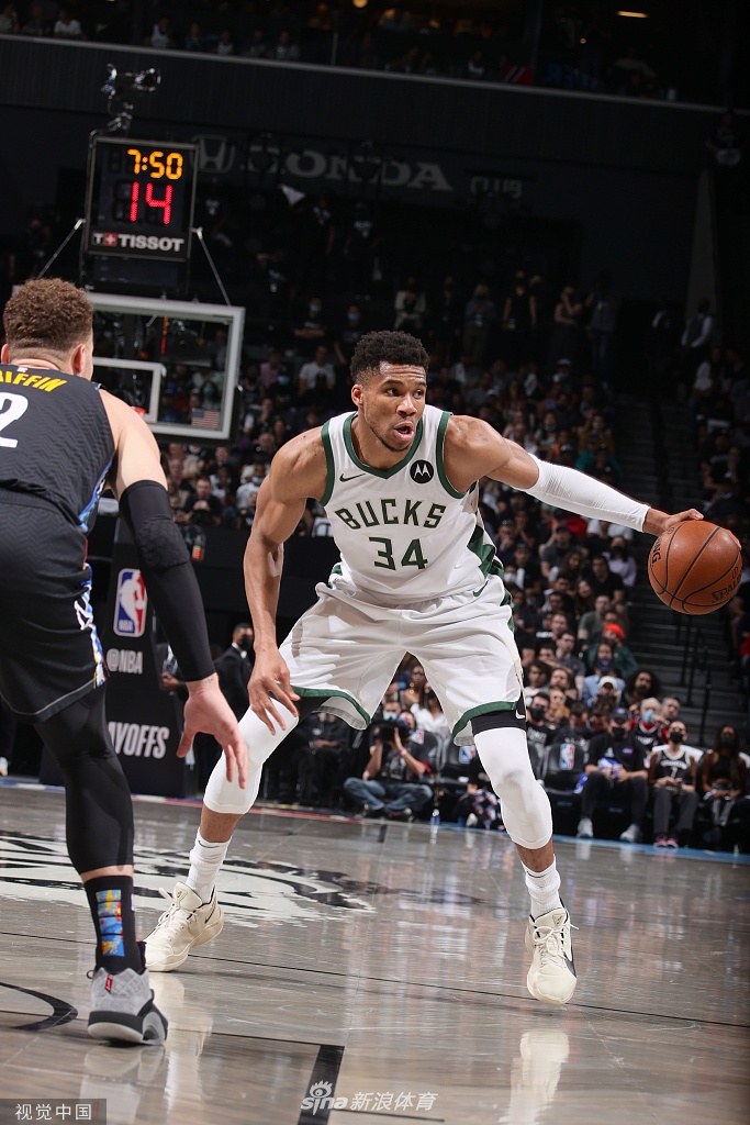 [NBA季后赛]雄鹿108-114篮网 杜兰特49分总分3-2