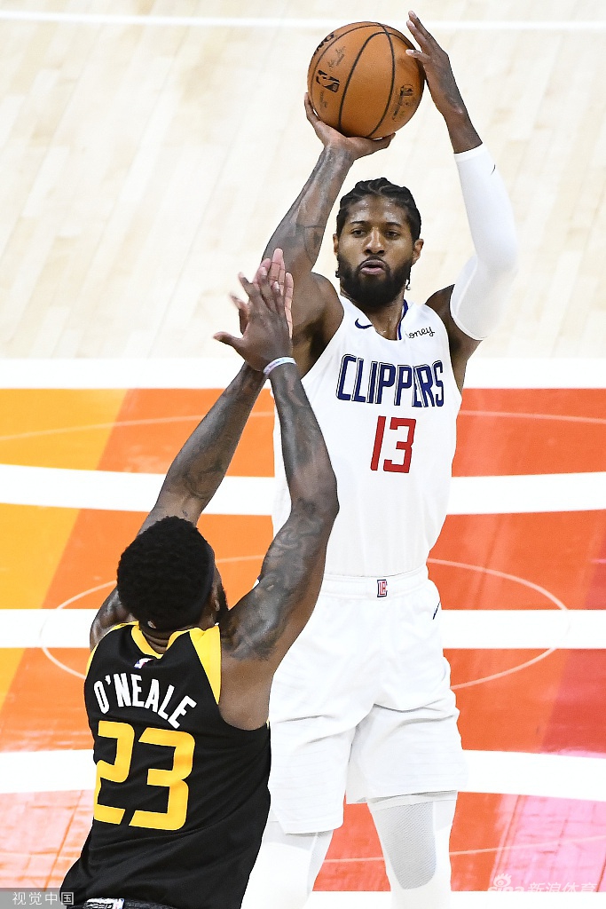 [NBA季后赛]快船119-111爵士 泡椒37分总分3-2