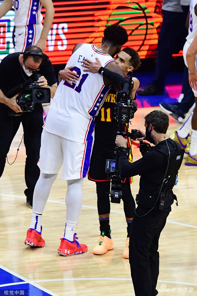 [NBA季后赛]老鹰4-3淘汰76人 晋级东部决赛