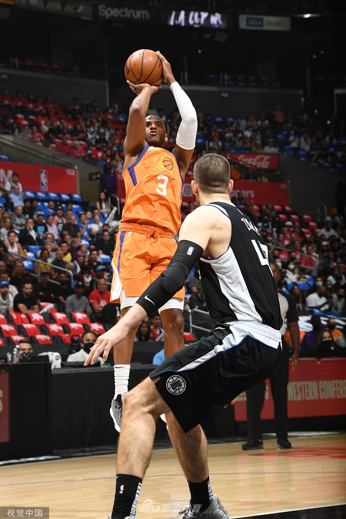 [NBA西部决赛3]太阳vs快船 保罗复出