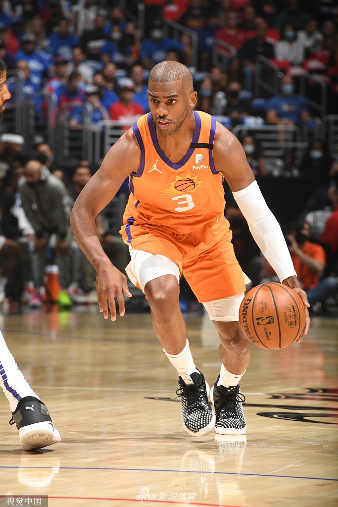 [NBA西部决赛3]太阳vs快船 保罗复出