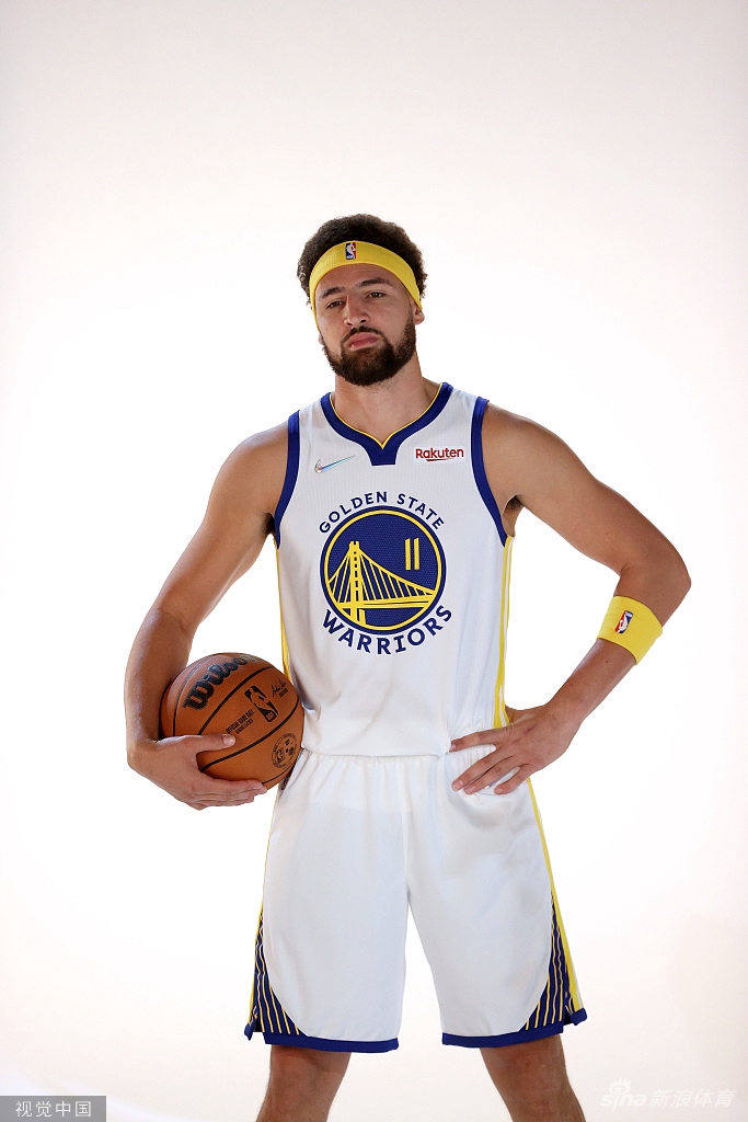 [NBA]勇士队媒体日库里汤神合体