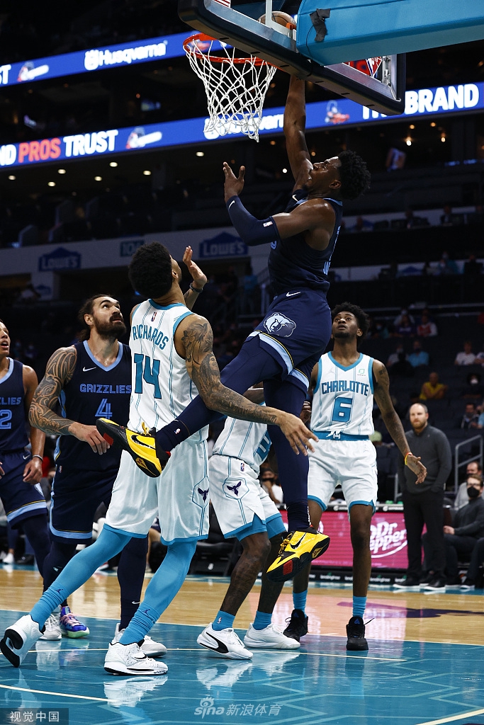 [NBA季前赛]灰熊128-98黄蜂