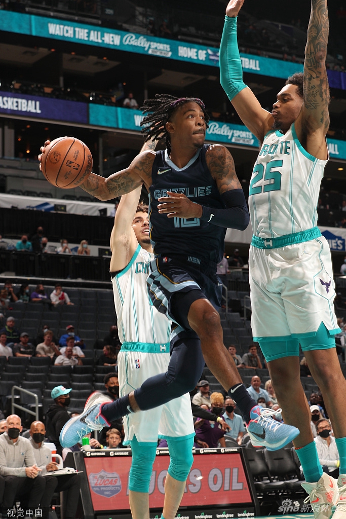 [NBA季前赛]灰熊128-98黄蜂