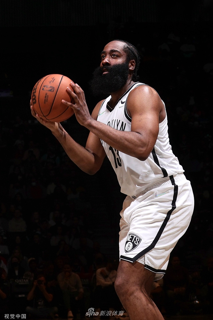 [NBA季前赛]雄鹿115-119篮网 杜兰特哈登出战