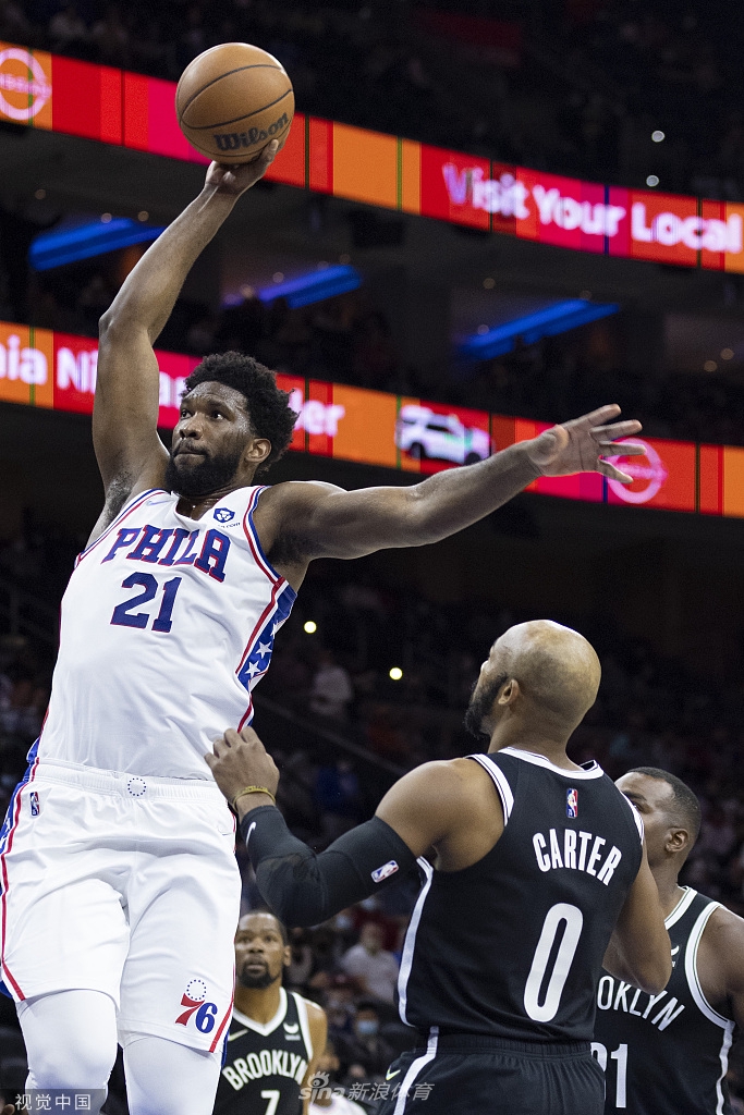 [NBA季前赛]篮网104-115负76人