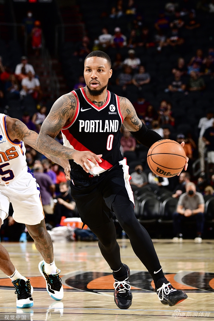 [NBA季前赛]开拓者74-119太阳