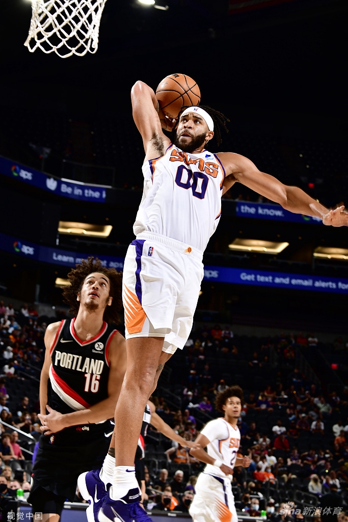 [NBA季前赛]开拓者74-119太阳