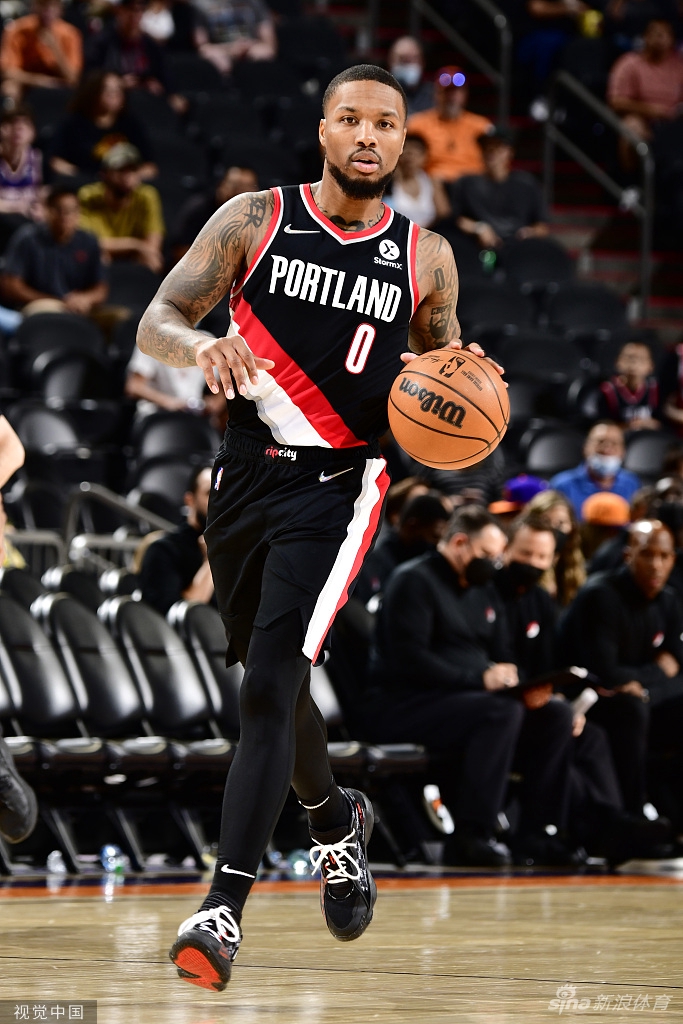 [NBA季前赛]开拓者74-119太阳