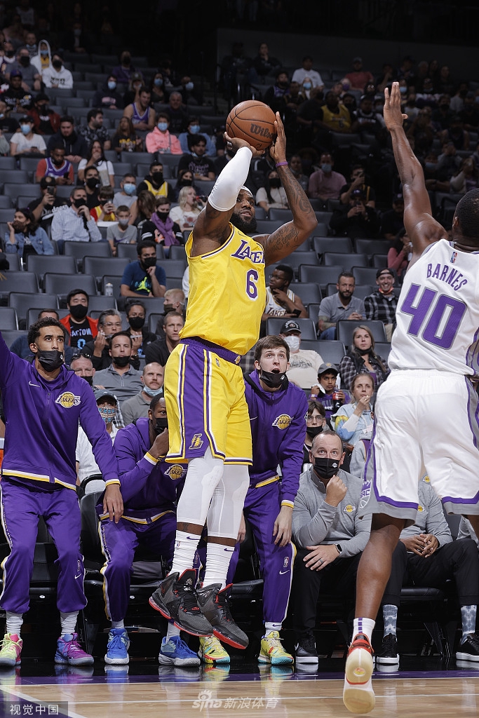 [NBA季前赛]湖人112-116国王