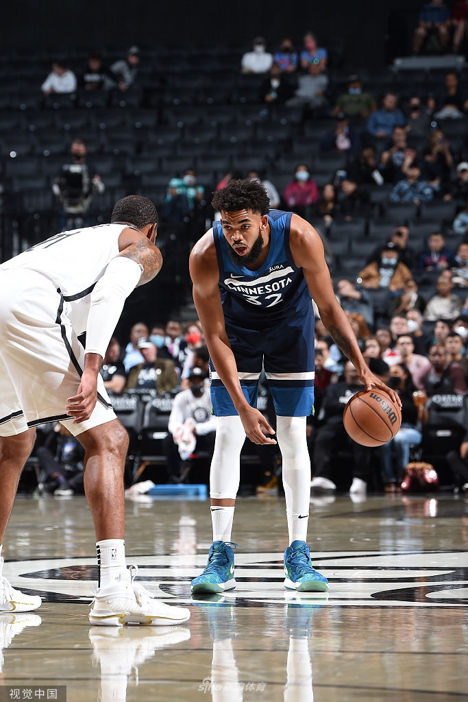 [NBA季前赛]森林狼101-107篮网