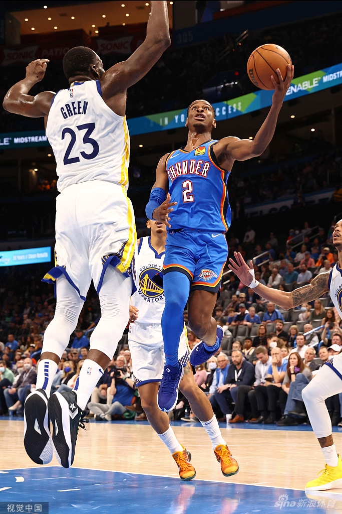 [NBA常规赛]勇士106-98雷霆