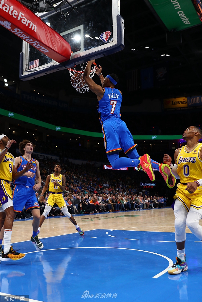 [NBA常规赛]湖人115-123雷霆