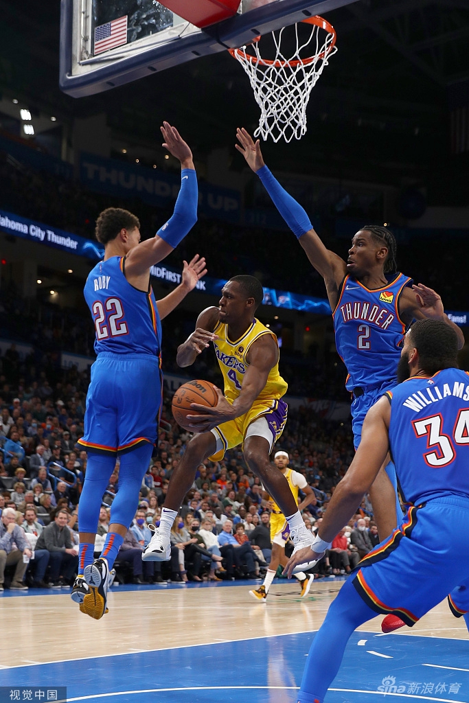 [NBA常规赛]湖人115-123雷霆