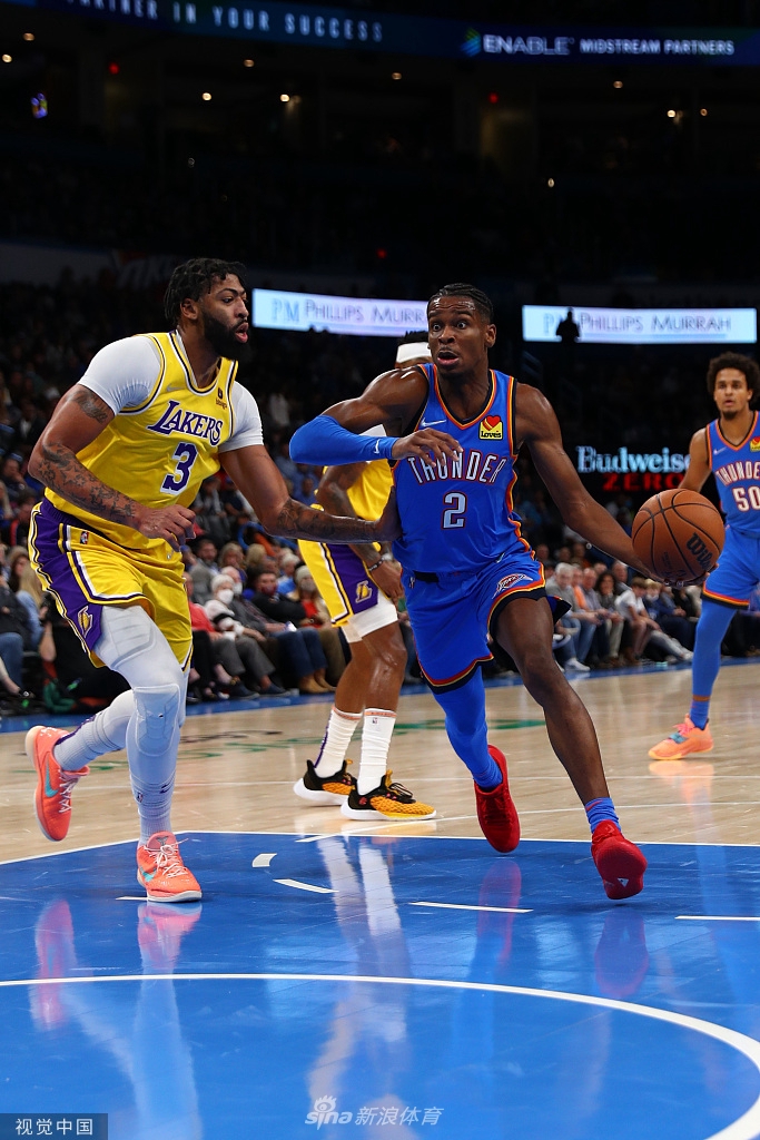 [NBA常规赛]湖人115-123雷霆