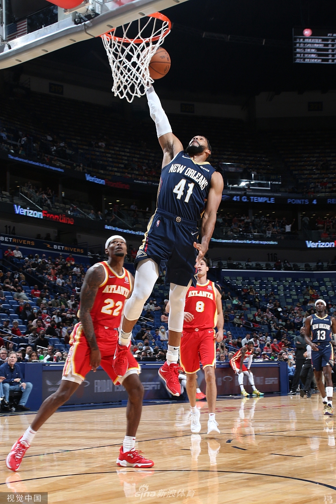 [NBA常规赛]老鹰102-99鹈鹕