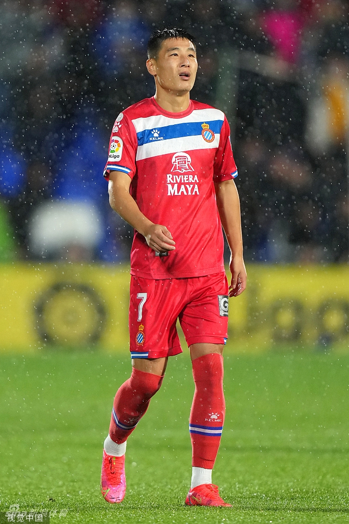 [西甲]西班牙人1-2赫塔菲 武磊89分钟替补上场