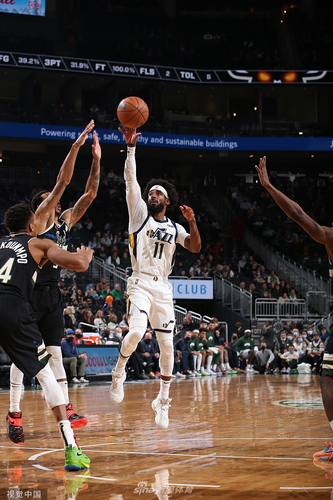 [NBA常规赛]爵士107-95雄鹿