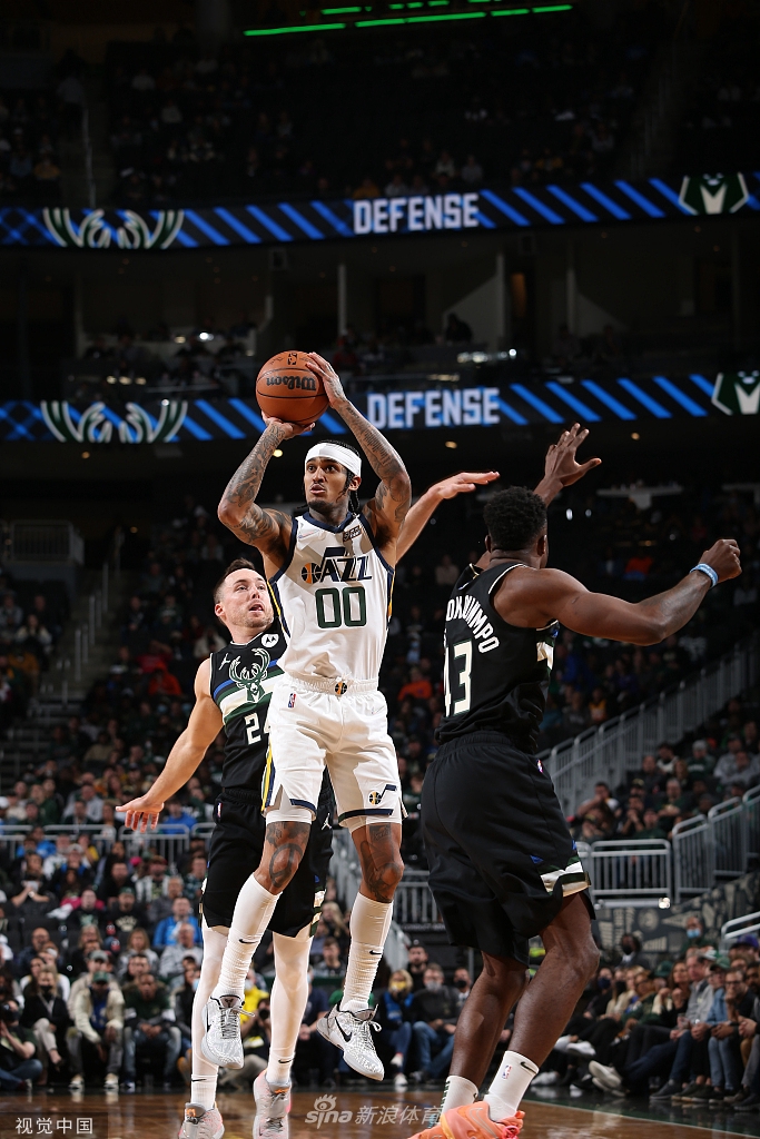 [NBA常规赛]爵士107-95雄鹿