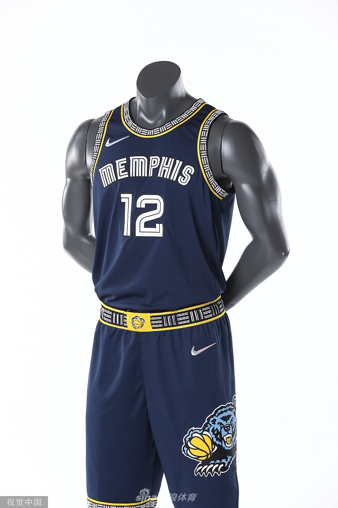 孟菲斯灰熊城市版球衣发布