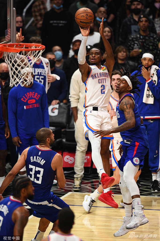 [NBA]雷霆94-99快船 泡椒32分7助攻