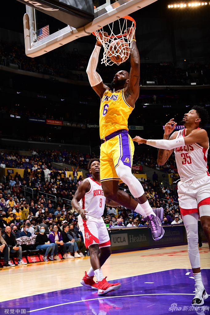 [NBA]火箭117-119湖人 詹皇30+10