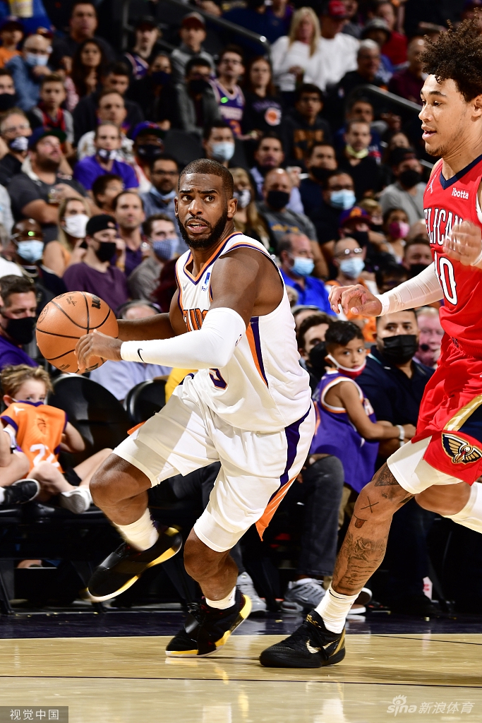 [NBA常规赛]鹈鹕100-112太阳