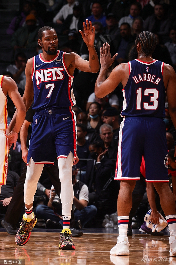 [NBA常规赛]老鹰108-117篮网